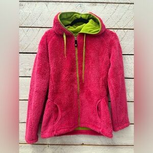 Killtec Sherpa Pink Zip Up Sweater